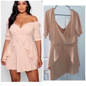 Boohoo dress size 18